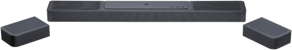 JBL Bar 1300 – Kompakte 11.1.4-Kanal-Soundbar für Heimkino Sound-System – Mit abnehmbaren Surround-Lautsprechern, MultiBeamTM und Dolby Atmos Surround Sound – Schwarz