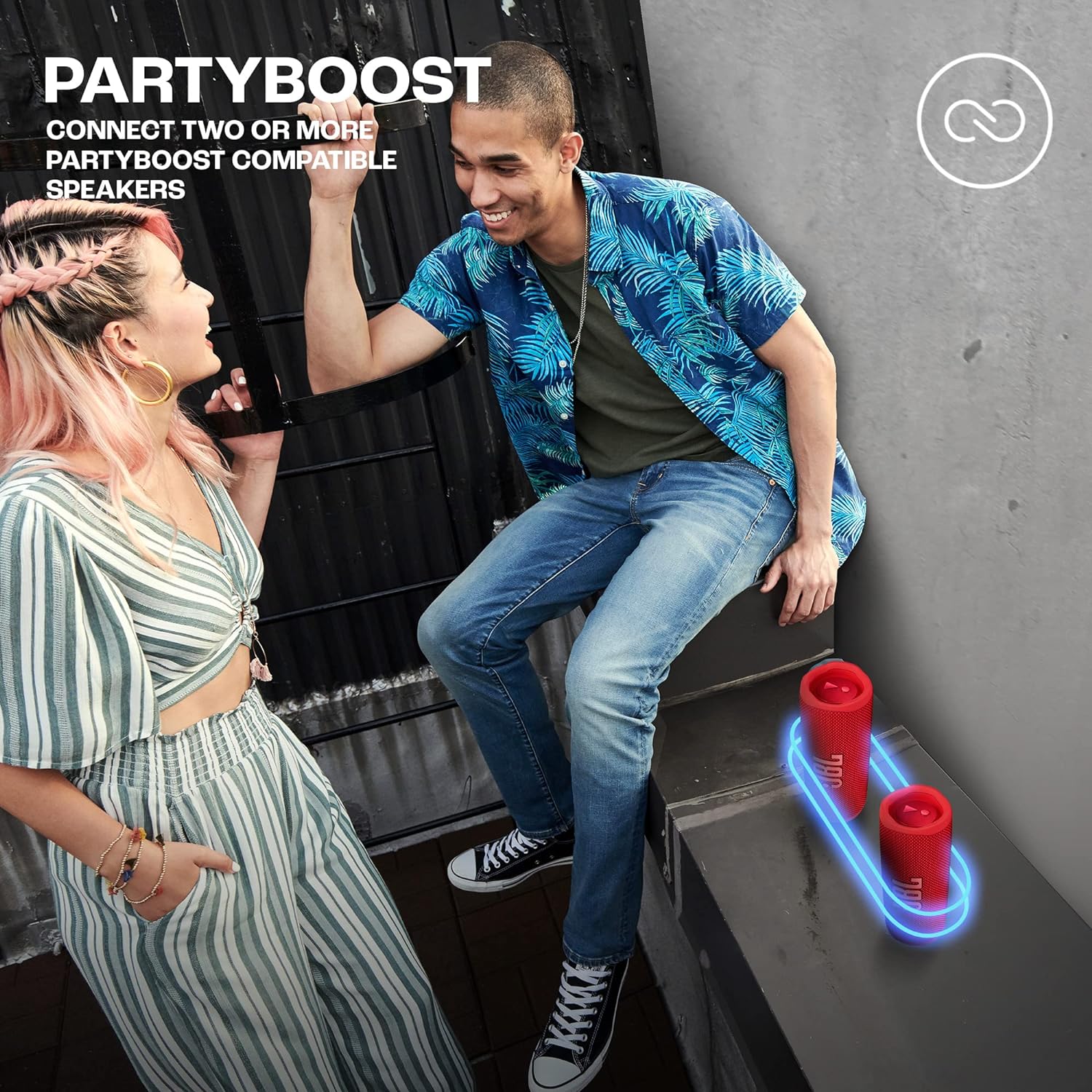 JBL Flip 6 Bluetooth Box in Blau – Wasserdichter, tragbarer Lautsprecher mit 2-Wege-Lautsprechersystem für kraftvollen Sound – Bis zu 12 Stunden kabellos Musik abspielen